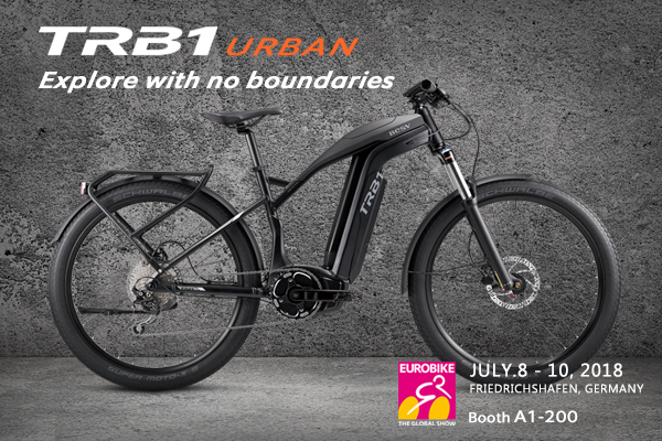 BESV News & Events | TRB1 URBAN - Explore with no boundaries at Eurobike 2018